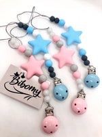 Stern Schnullerkette - Star Soother chain